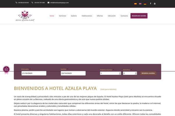Starhotel theme site design template sample
