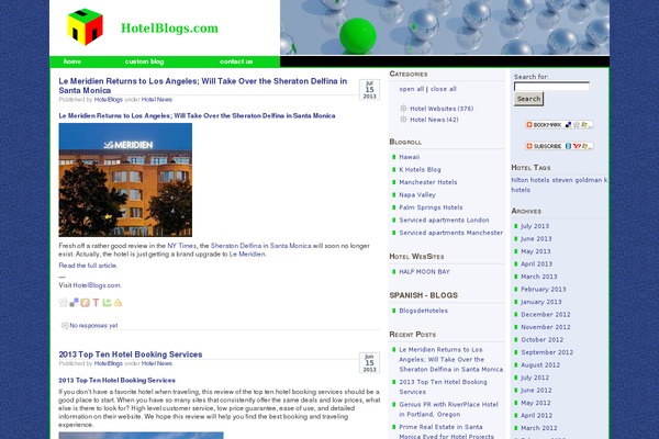 hotelblogs.com site used Hotelblogs