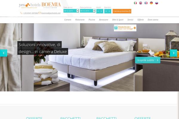 hotelboemia.com site used Edita_master