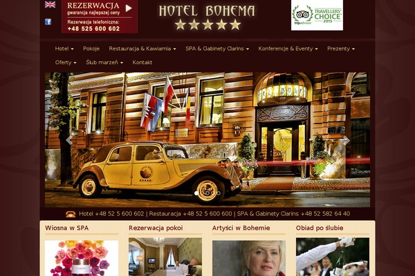 hotelbohema.pl site used Booboh