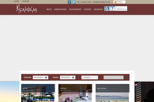 hotelcanelas.com site used Hotelcanelas