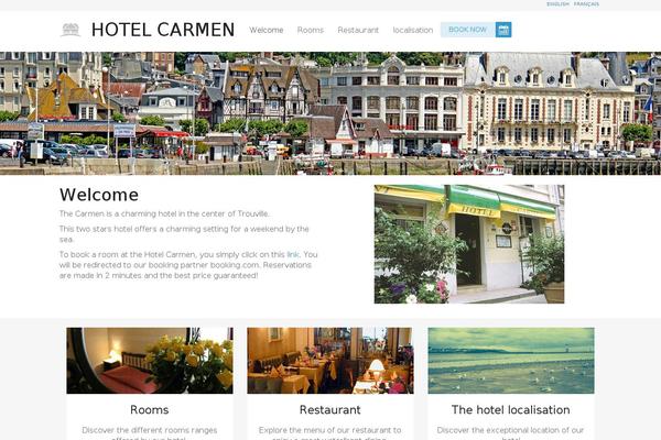 hotelcarmen.fr site used Singlehotel