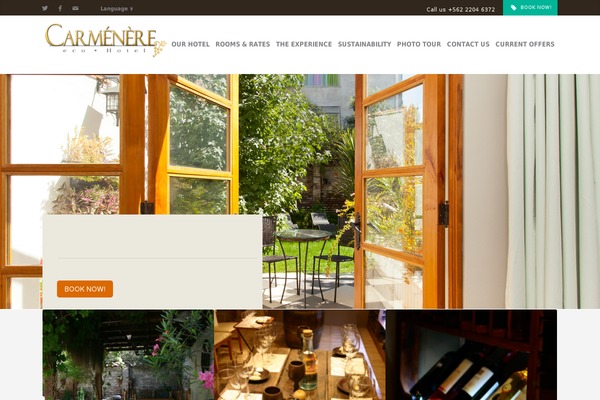 hotelcarmenere.com site used Hotel2014