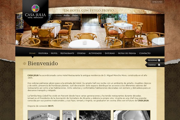 hotelcasajulia.com site used Casajulia