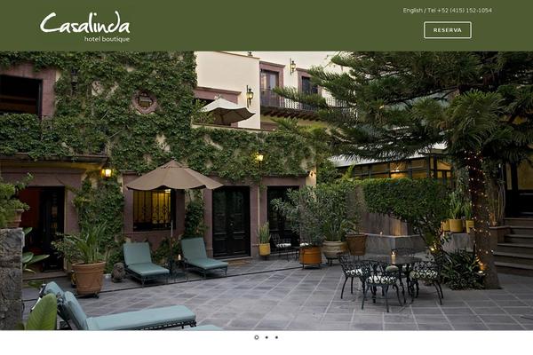Bridge theme site design template sample