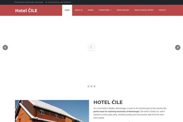 Hillter theme site design template sample