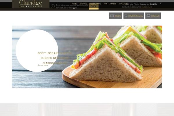 hotelclaridge.com site used Hotel-claridge-2015