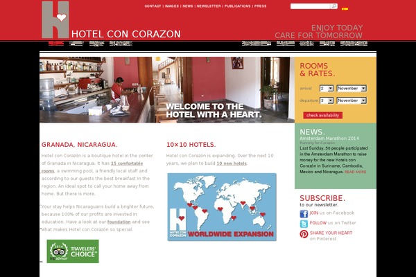 hotelconcorazon.com site used Mrwebsite01