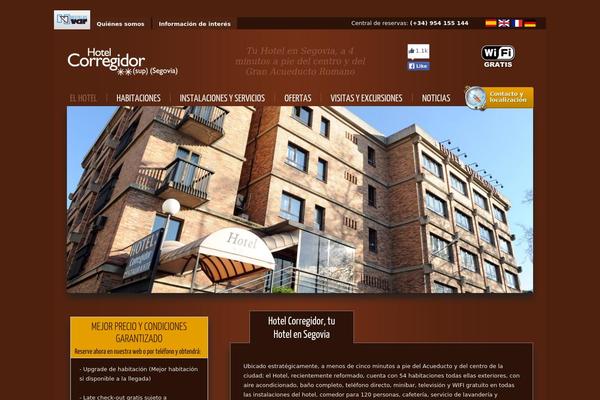 hotelcorregidor.com site used Hotelcorregidor