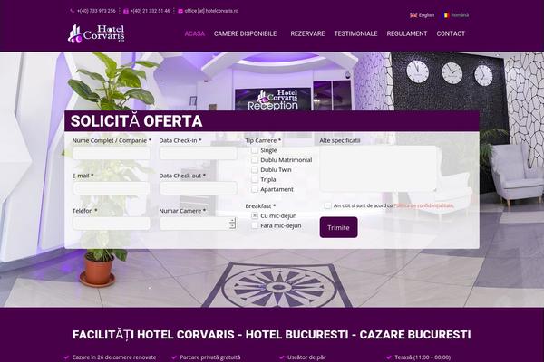 hotelcorvaris.ro site used Hotel-child