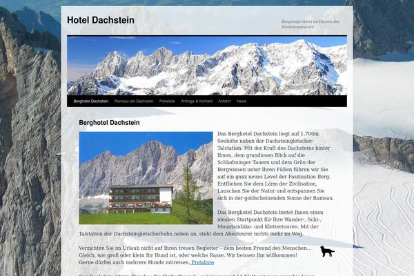hoteldachstein.com site used GeneratePress
