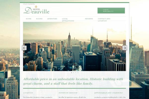 hoteldeauville.com site used Deauville