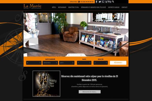 hoteldelamaree.com site used Lamaree