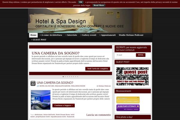 Graphene theme site design template sample