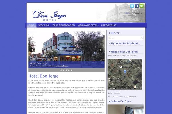 hoteldonjorge.com site used Finie