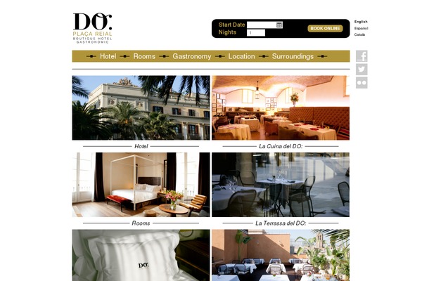 hoteldoreial.com site used Tejal