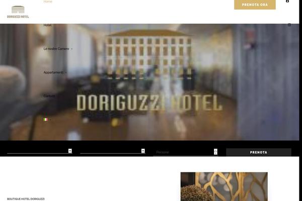 hoteldoriguzzi.it site used Luxury-wp-child