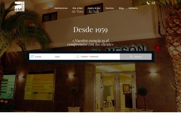 hotelelmeson.es site used Hem