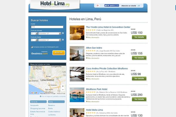 hotelenlima.org site used Mtg-blogs