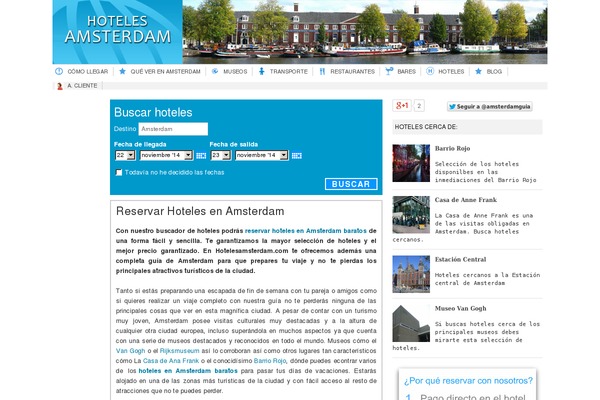 hotelesamsterdam.com site used Hoteles-3