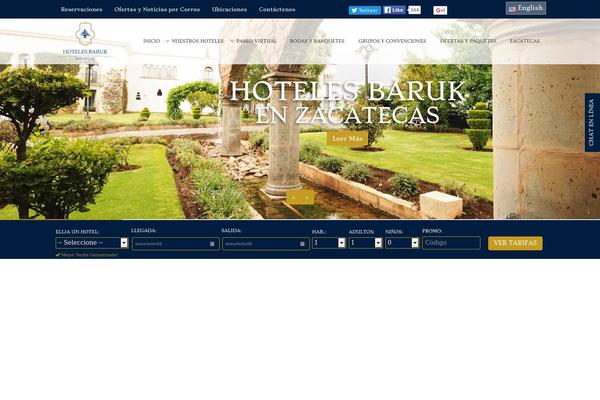 hotelesbaruk.com site used Internetpower