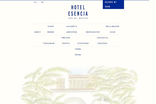 hotelesencia.com site used Esencia