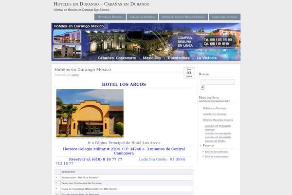 hotelesendurango.net site used Maritimo