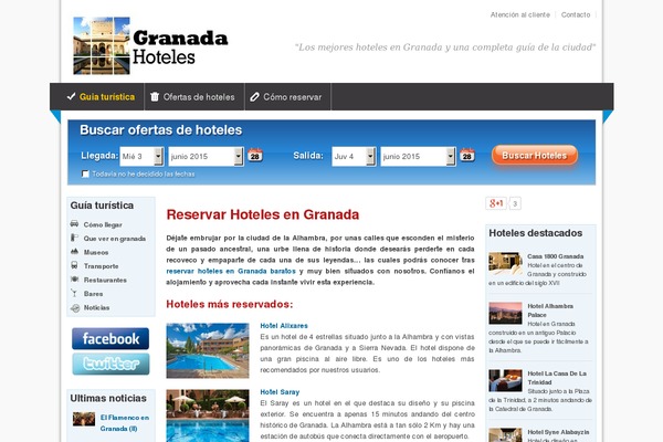 hotelesgranada.es site used Hoteles-baratos