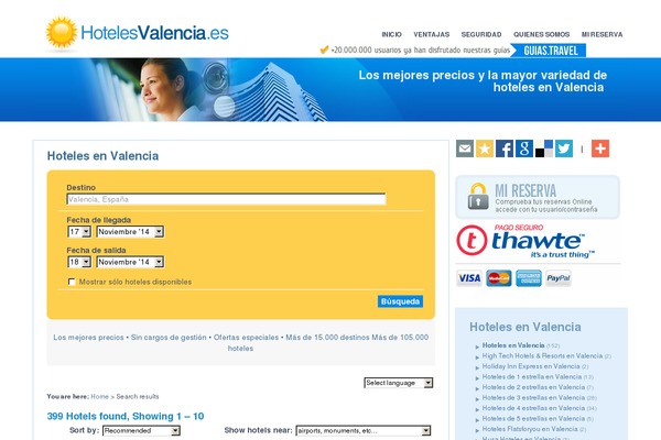 hotelesvalencia.es site used Hoteles-playa_v2