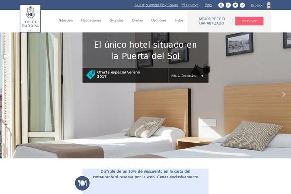 hoteleuropa.eu site used Hotel-europa-2018