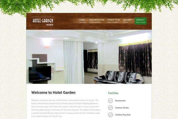 hotelgardenpatan.com site used Gravia
