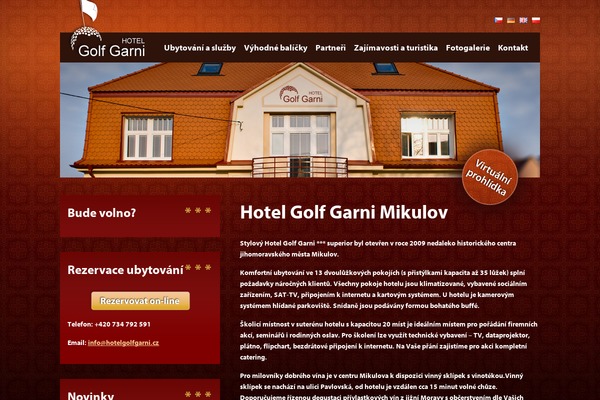 Hotel theme site design template sample