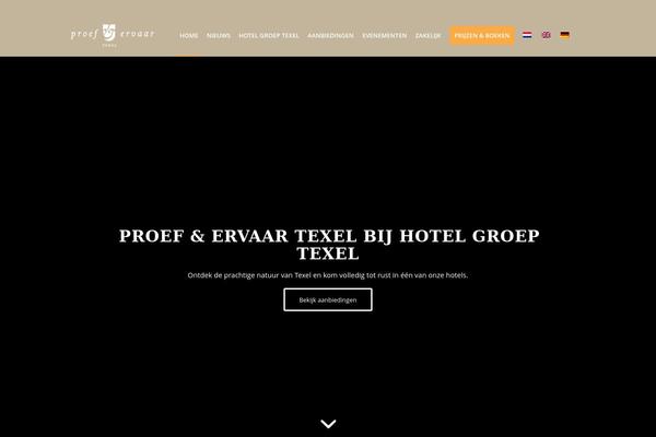 hotelgroeptexel.nl site used Hotelgroeptexel