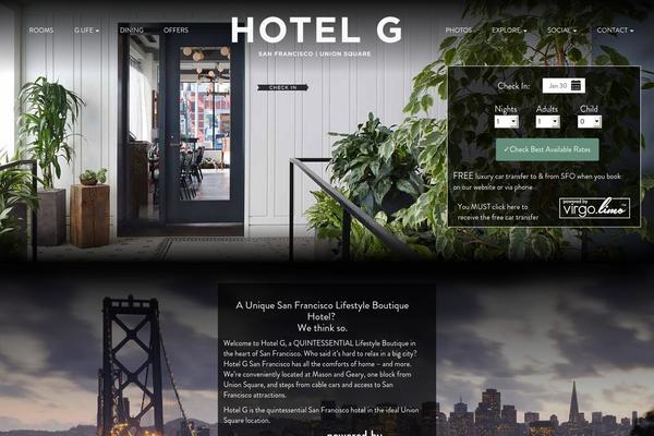 Gcp theme site design template sample