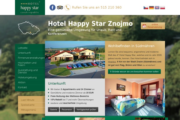 hotelhappystar.at site used Happyhotel