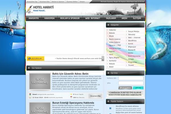 hotelharati.com site used Mbblog-v2