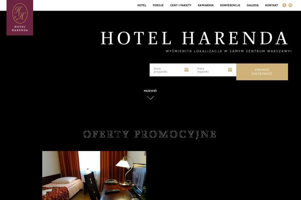 hotelharenda.com.pl site used Psah