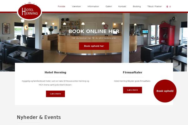 hotelherning.dk site used Onlineplus-framework