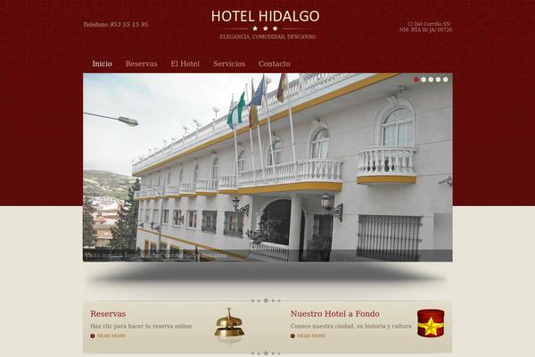 hotelhidalgomartos.com site used Hospitality_v1.1