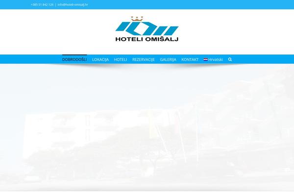 hoteli-omisalj.hr site used Sabo