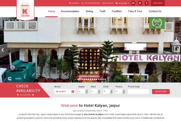 hotelkalyan.com site used Newhotelkalyan