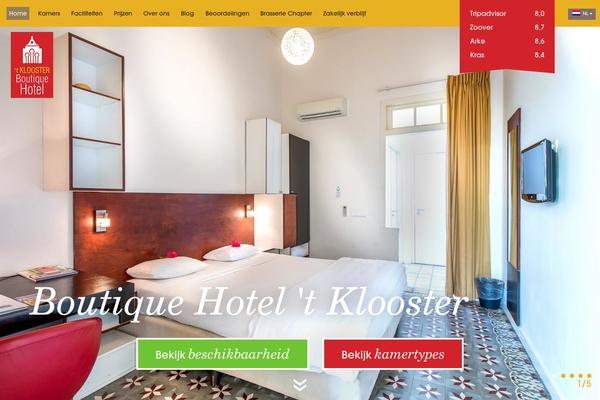 hotelklooster.com site used Klooster
