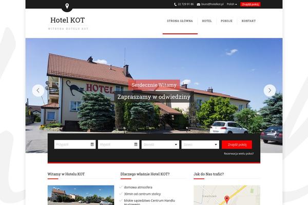 hotelkot.pl site used Soho Hotel