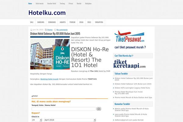 hotelku.com site used Visione