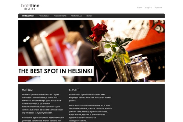 hotellifinn.fi site used Vastbs4-hotellfinn