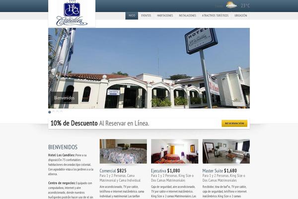 hotelloscandiles.com site used Paradisehotel