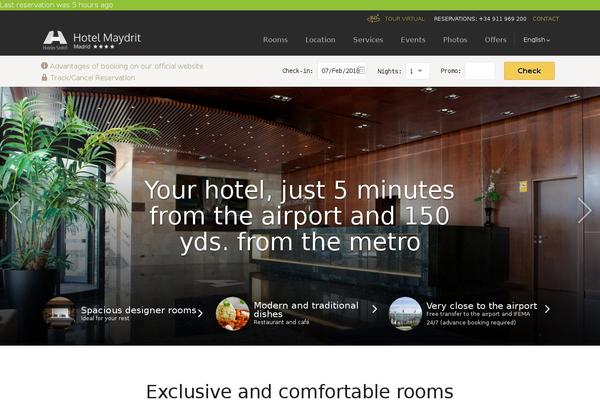 hotelmadridmaydrit.com site used Hotel-santos-maydrit-2018