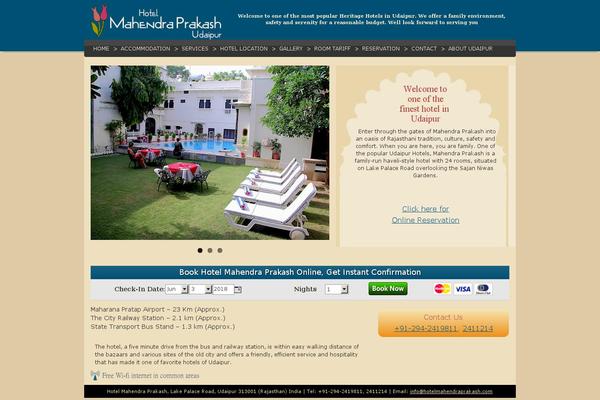 hotelmahendraprakash.com site used Mahendra_prakash