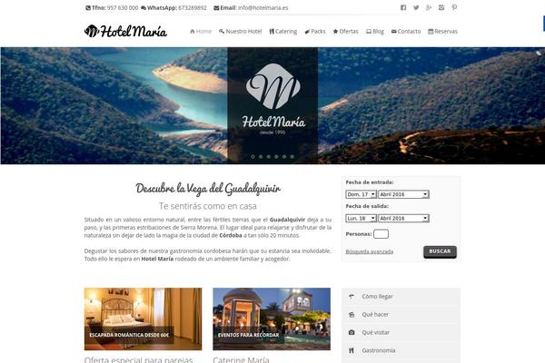 Madrid theme site design template sample