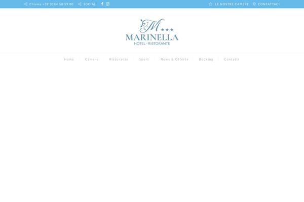 Marina theme site design template sample